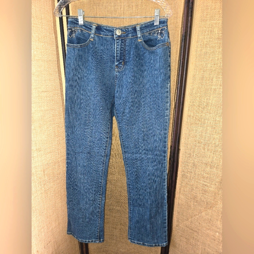 Women's DIWA Lewis Design Casual Jeans Classic Blue Women's Jeans Size 30
